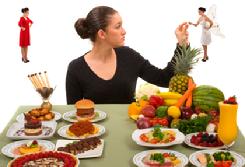 struggling to make healthy food choices